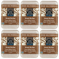 One With Nature soap pack-6-bars-shot showing convenient cleansing for the whole family
