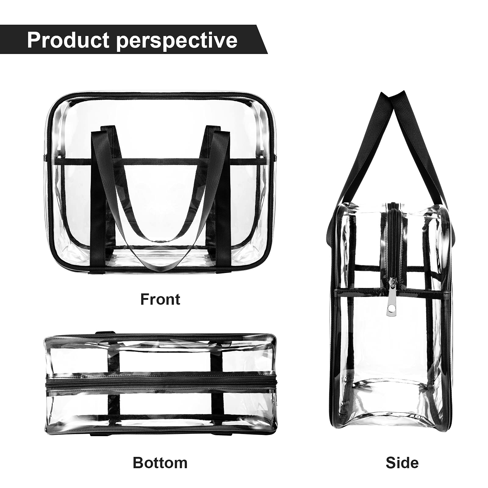 ONEGenug waterproof makeup bag features durable zipper for secure travel organization.