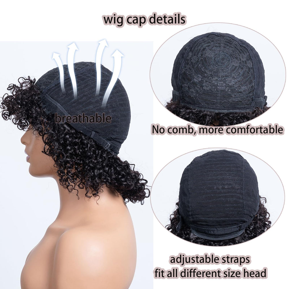 OnePart face-framing bangs showing natural black shade and silhouette