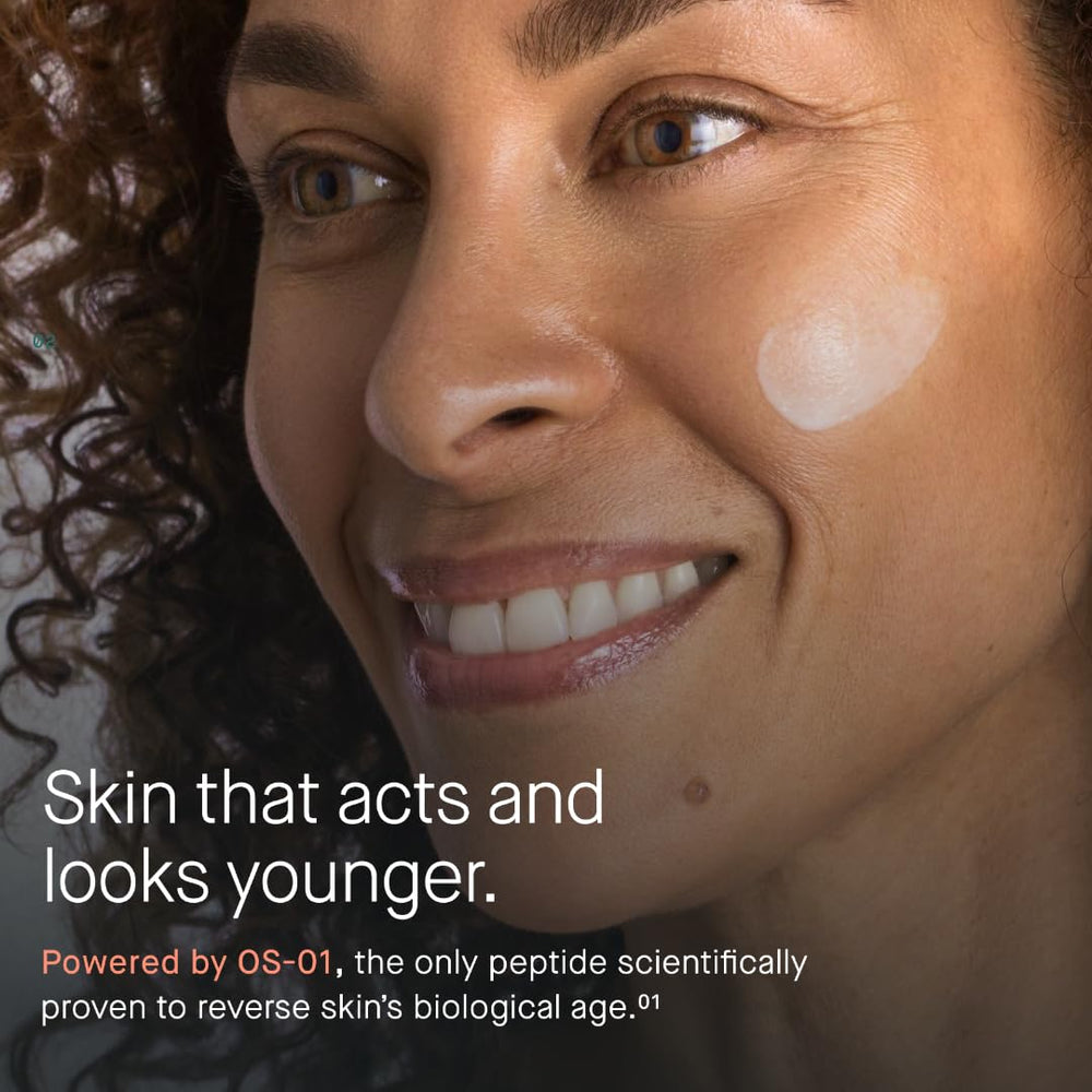 OneSkin FACE OS-01 Mini texture swirl highlights lightweight hydration