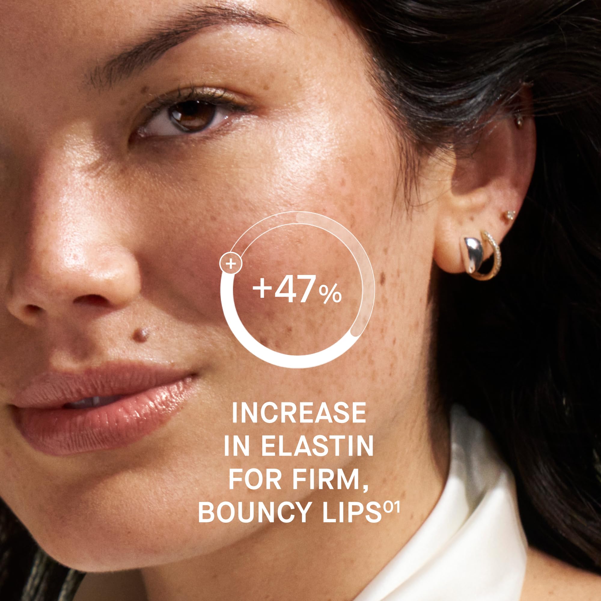 Antioxidants in Oneskin Lip SPF OS-01 neutralize environmental free radicals.