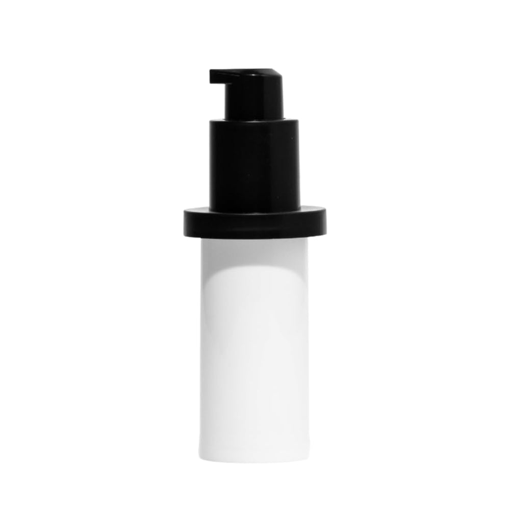 OneSkin OS-01 Eye pump-application demonstrates easy, fragrance-free daily use for delicate eye skin.