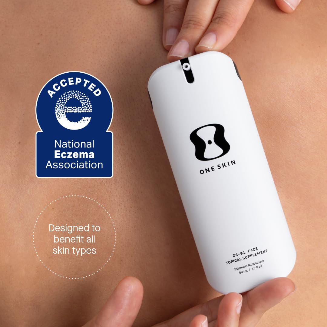 OneSkin OS-01 fragrance-free-label reassures sensitive-skin shoppers seeking clean skincare.