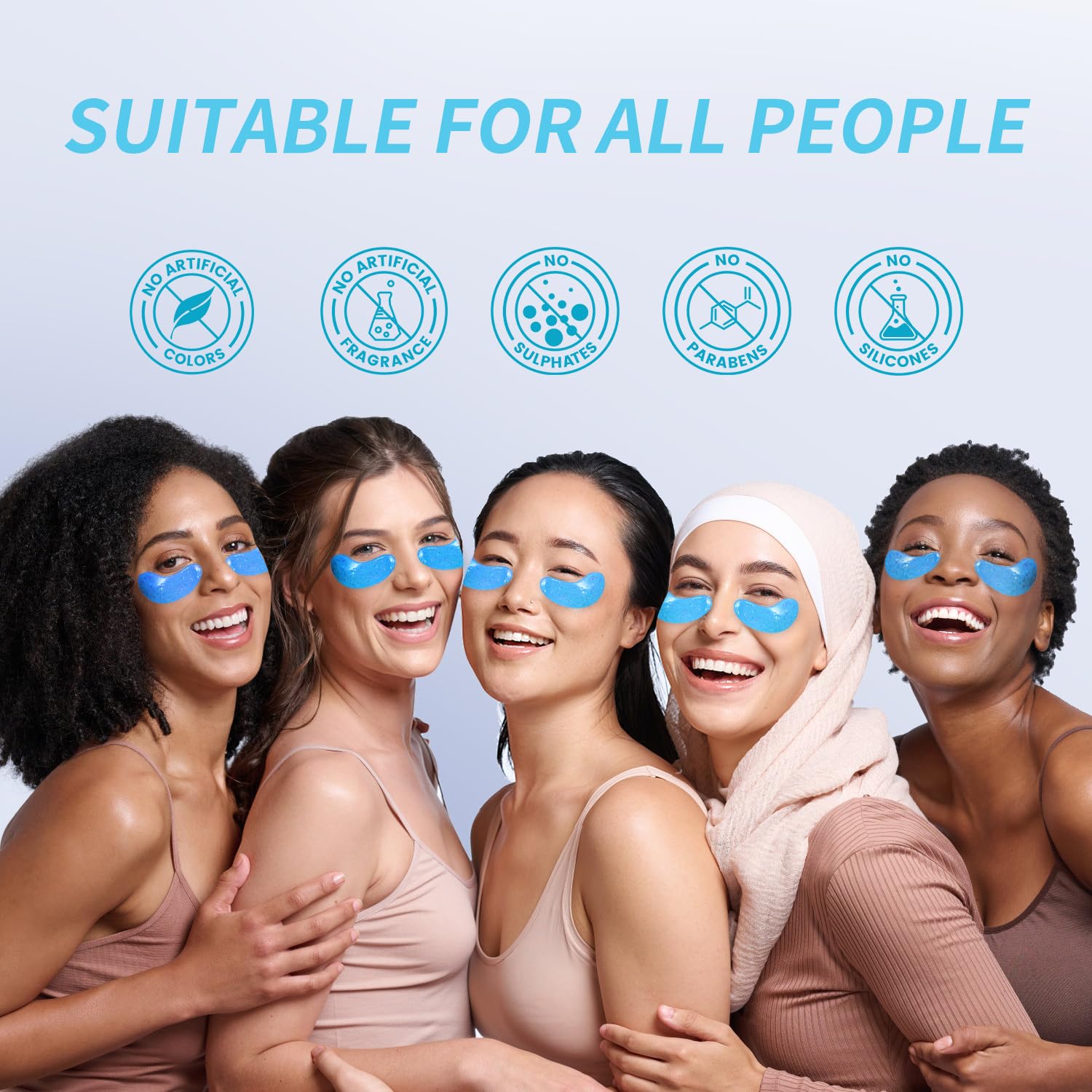 Onespring eye masks dark-circles-reduction aids smoother skin around the eyes.