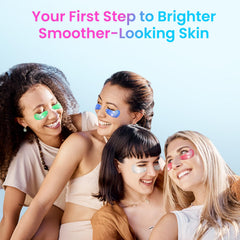 Onespring eye masks delivering hyaluronic moisture for smoother look