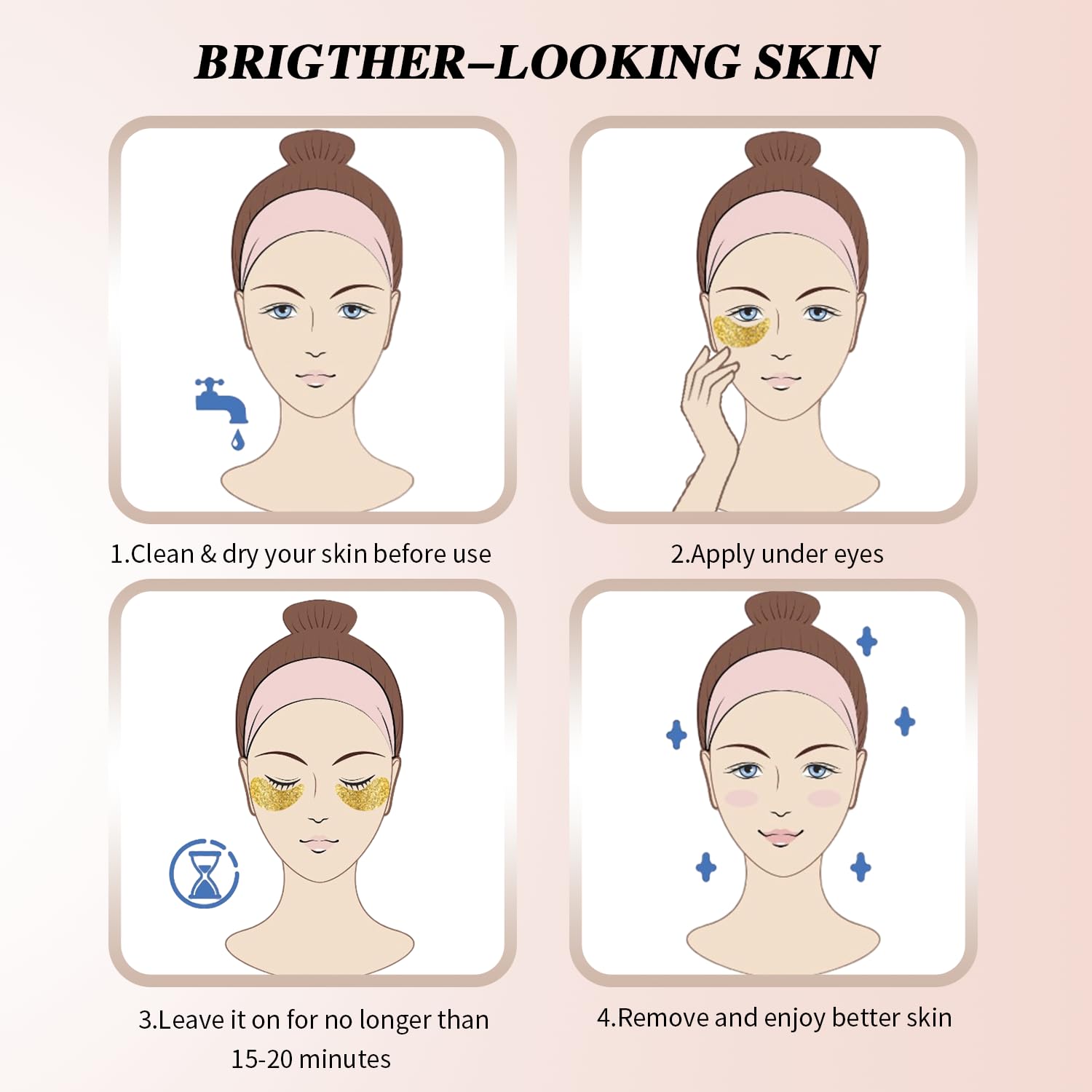 Onespring individually wrapped patches—on-the-go skincare, travel-friendly