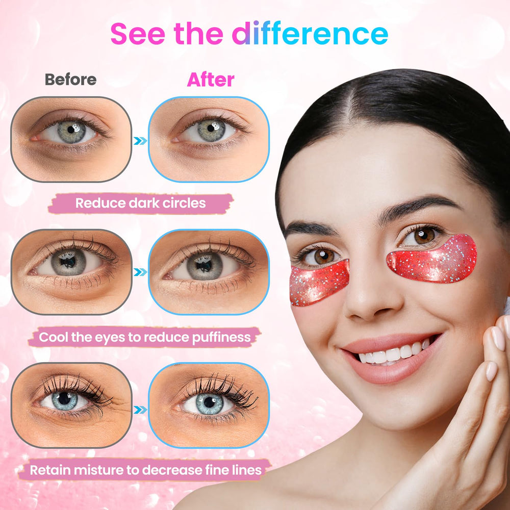 Onespring Under Eye Patches dark-circles focus brighten and smooth the eye area.
