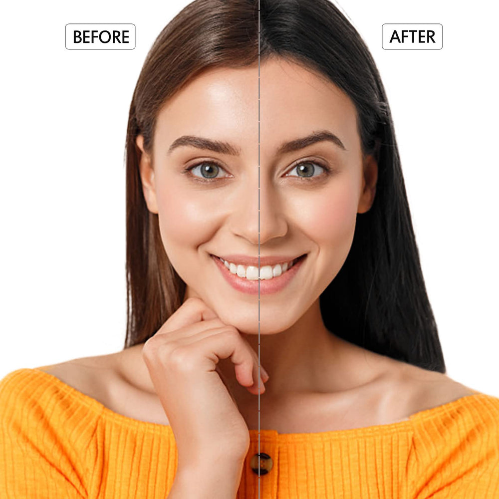 Onilyua hair dye shampoo application from roots to tips