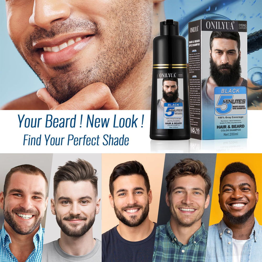 Onilyua long-lasting-beard-color indicates color durability for weeks