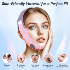 ONLUKY chin strap soft silicone texture close-up for gentle sleep wear