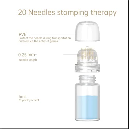 ONLYSKY BEAUTY Hydra Needle vial 5ml capacity enables at-home treatment