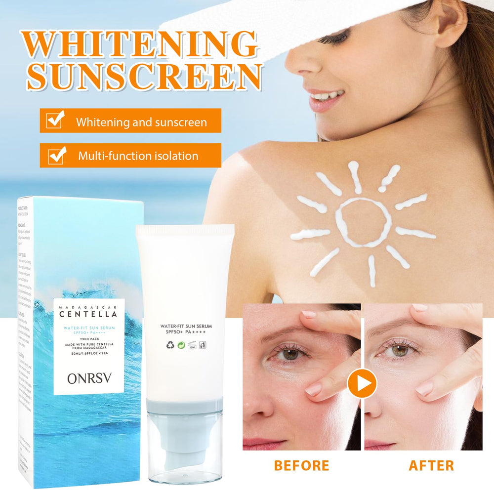 ONRSV Madagascar Centella Sunscreen bottle open ready for application