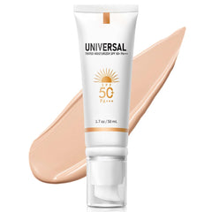 ONSART tinted sunscreen bottle closeup with lightweight mineral formula for daily protection