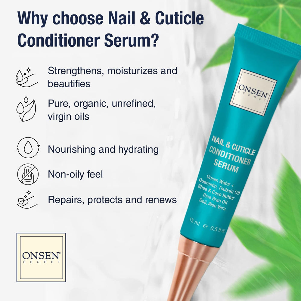 Onsen Secret cuticle-nail-buffer demonstrates a convenient tool for buffing nails
