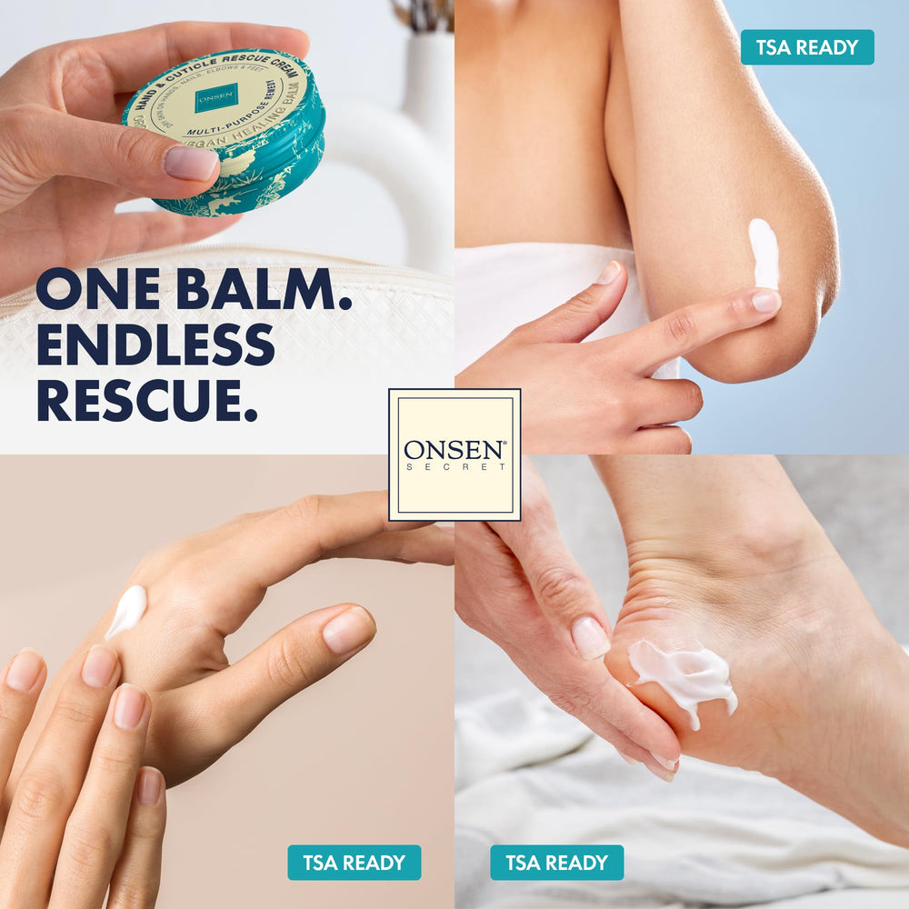 Onsen Secret essential oils blend hints at refreshing aromatherapy during routine