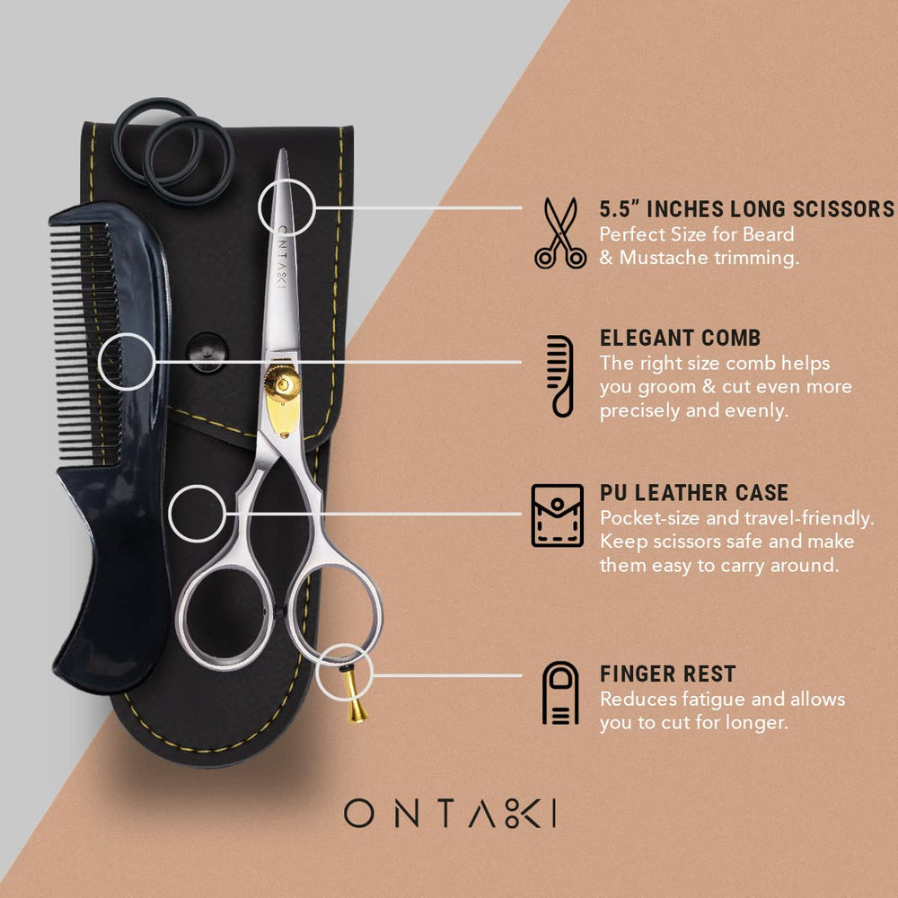 Ontaki professional-grade beard and hair grooming tool, gift-ready.