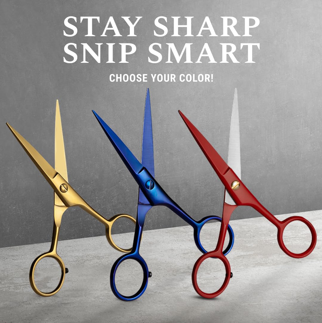 Ontaki scissors close-up edge showing sharp, tug-free performance.