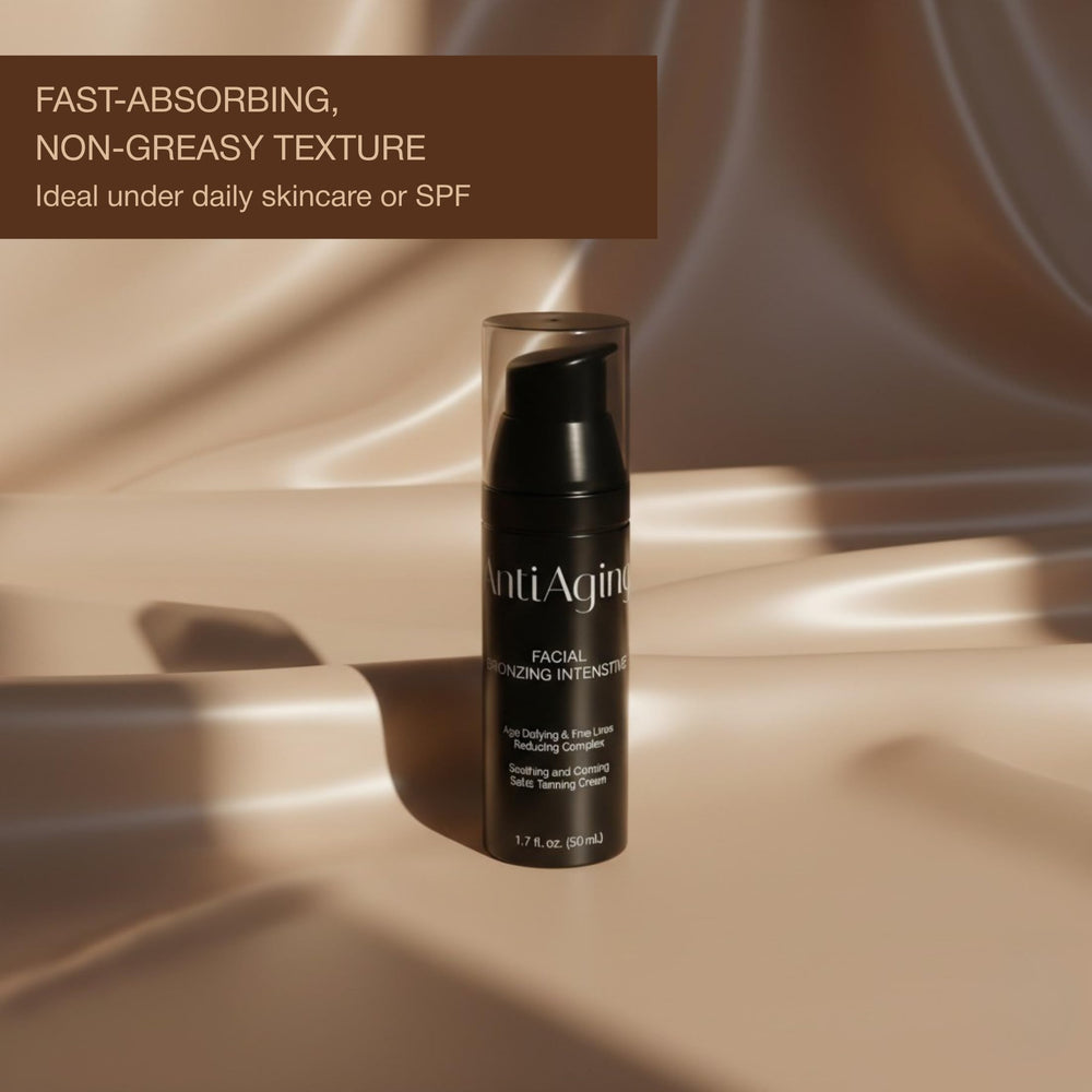 Compact 1.7 fl oz bottle for at-home tanning on the go.