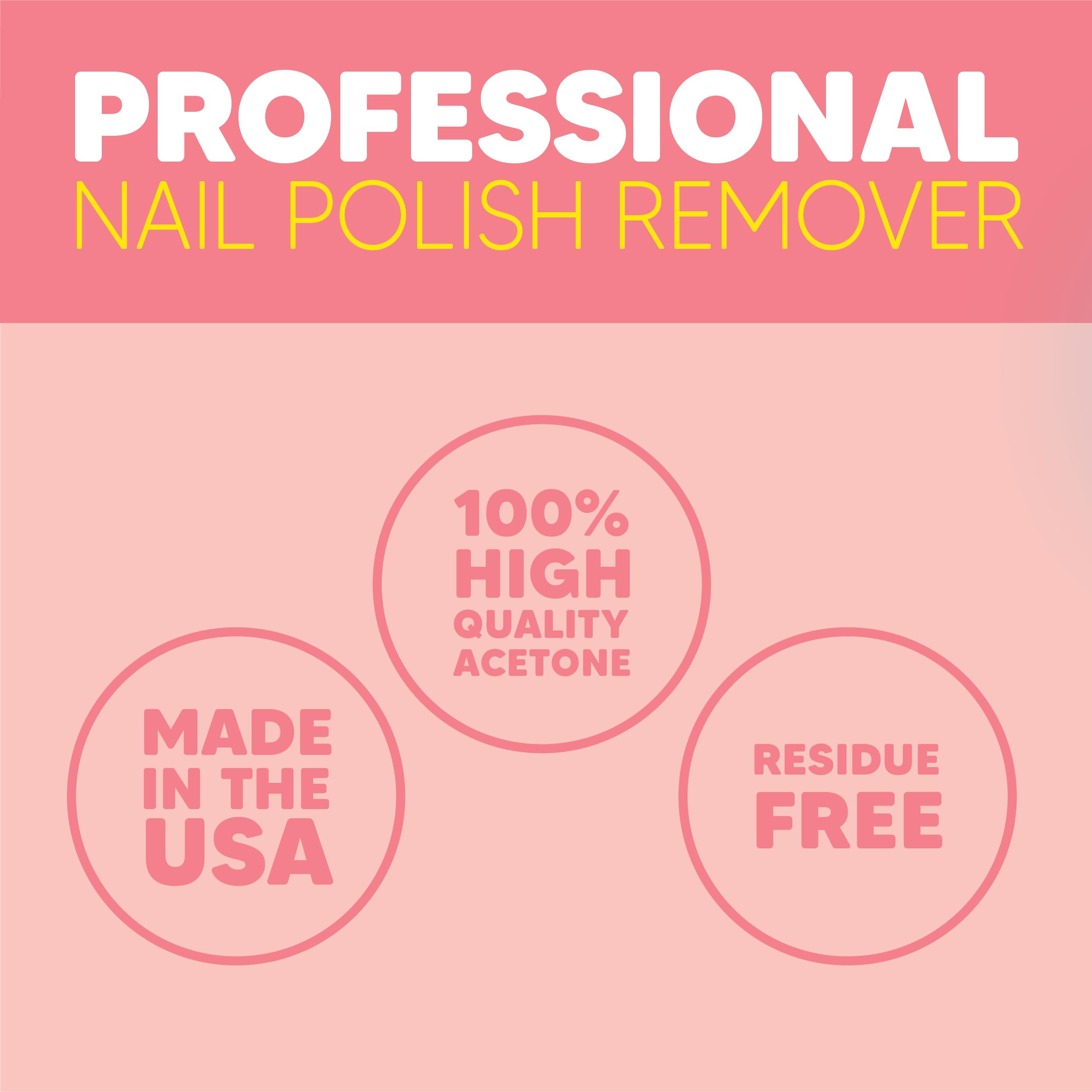 Onyx Professional glitter polish removal made easier with robust formula