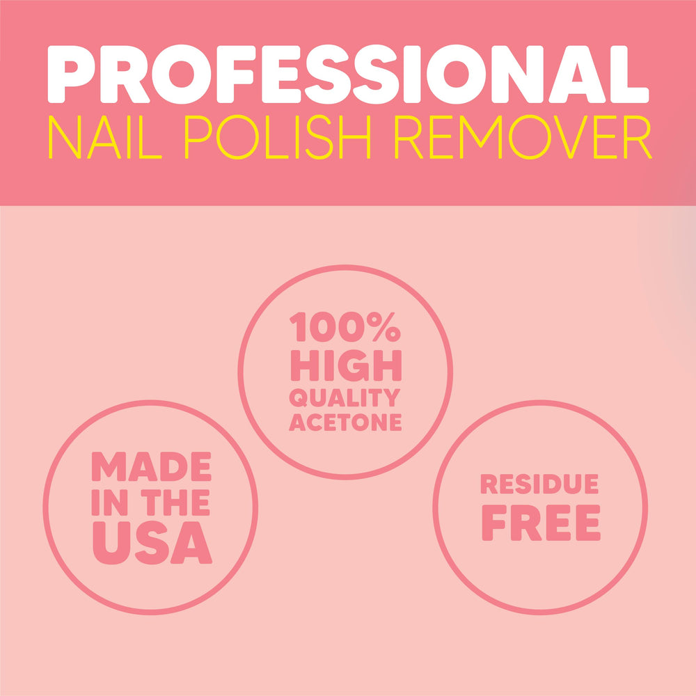 Onyx Professional glitter polish removal made easier with robust formula