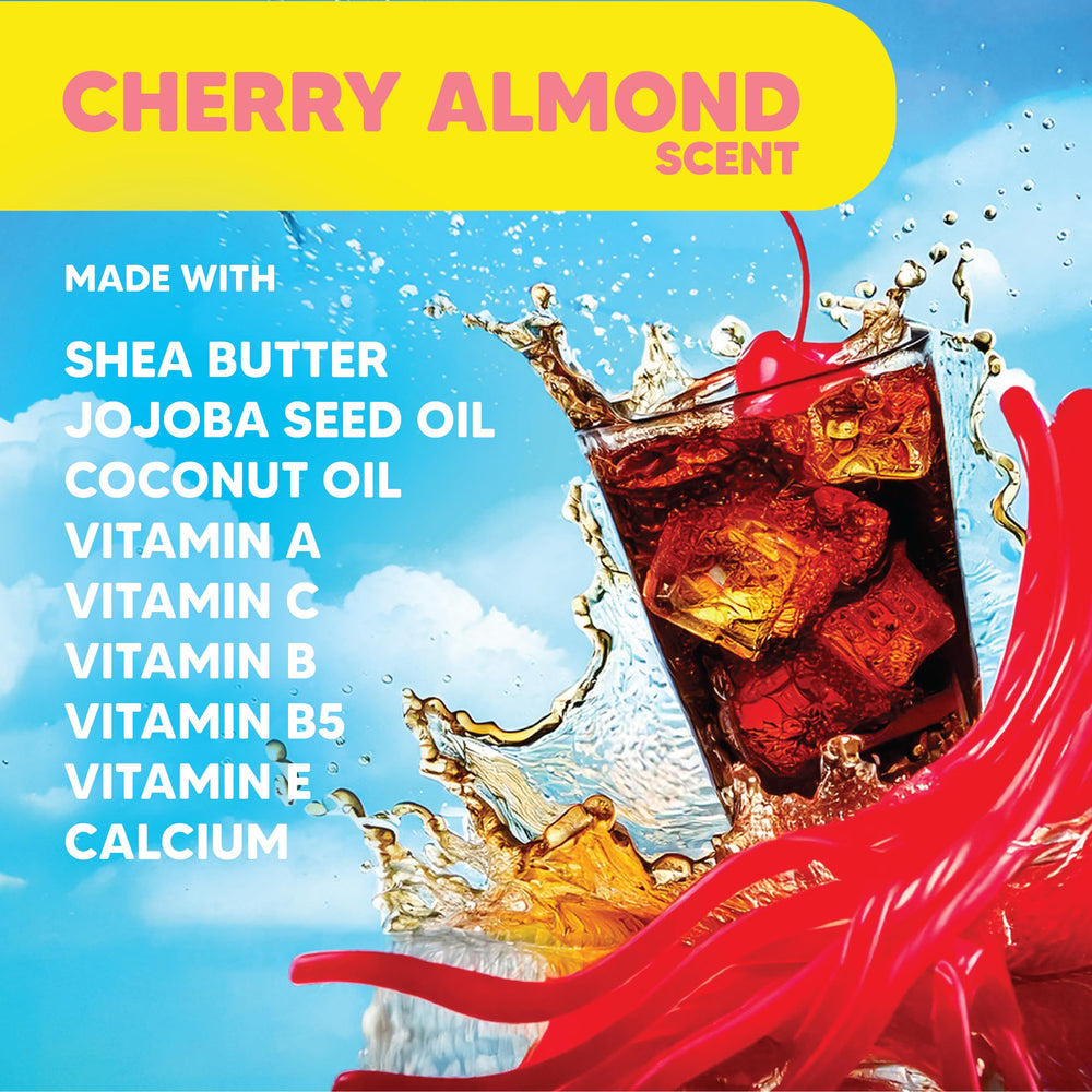 Onyx Professional Hard as Hoof Cherry Almond bottle highlights quick-absorption formula
