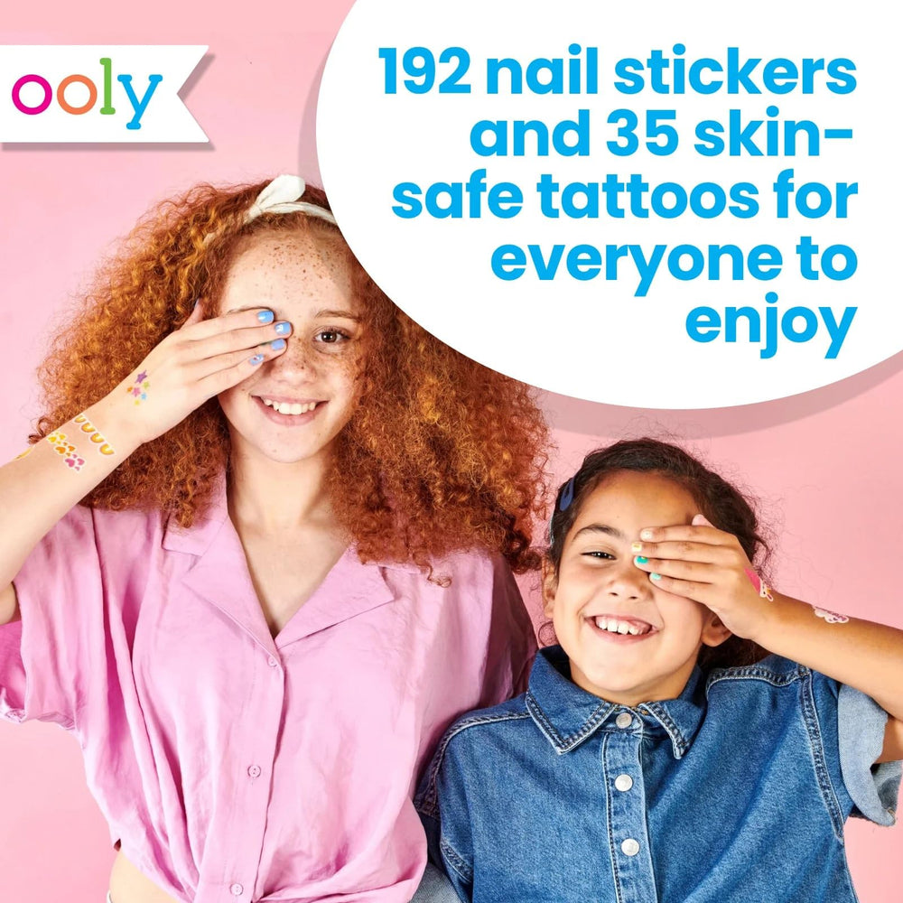 Ooly Sweet Shop party favors setup, ideal for birthdays and sleepovers.