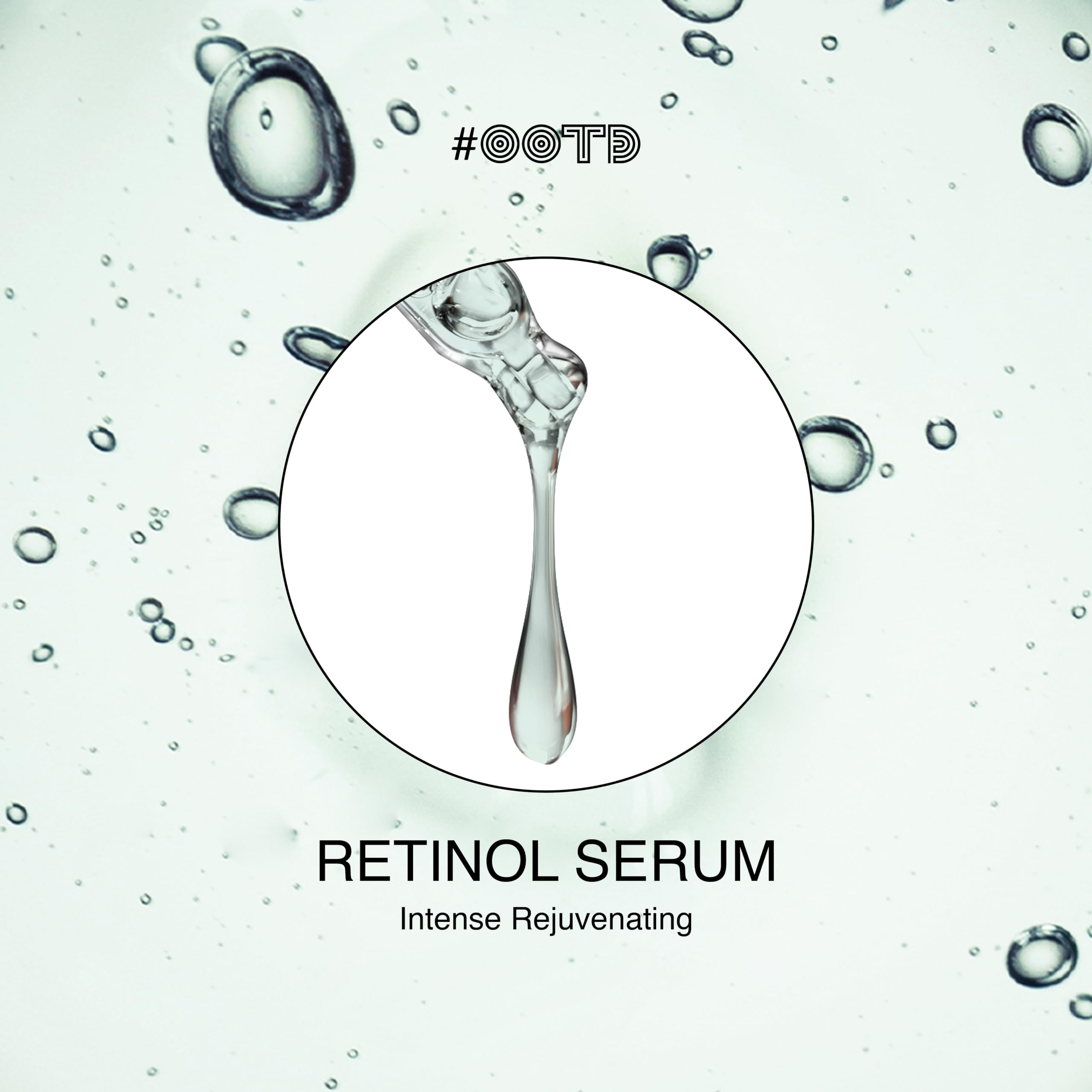 OOTD rejuvenating retinol sheet mask unfolded reveals texture suited for quick absorption.