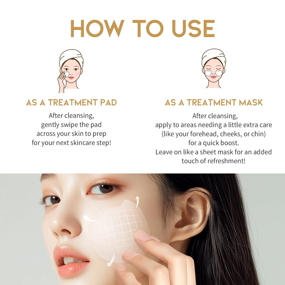 OOTD Toner Pads alcohol-free formula signals gentle care for sensitive skin.