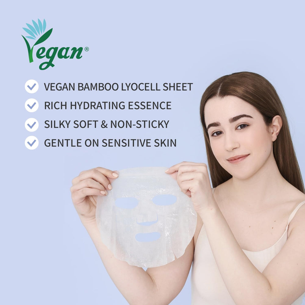 After use, skin looks smooth and moisturized with OOTD mask.