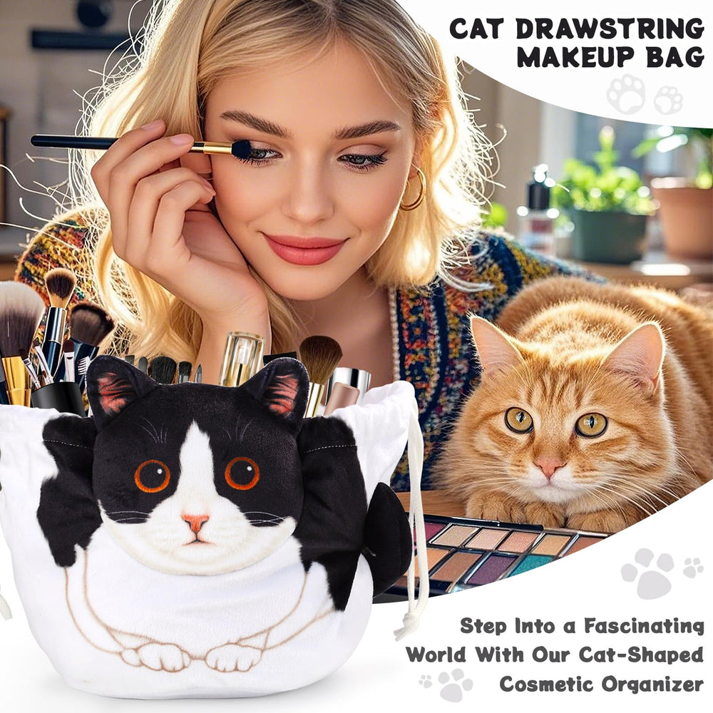 Openhahaha cat head design closeup highlighting playful 3D detail for stylish storage.