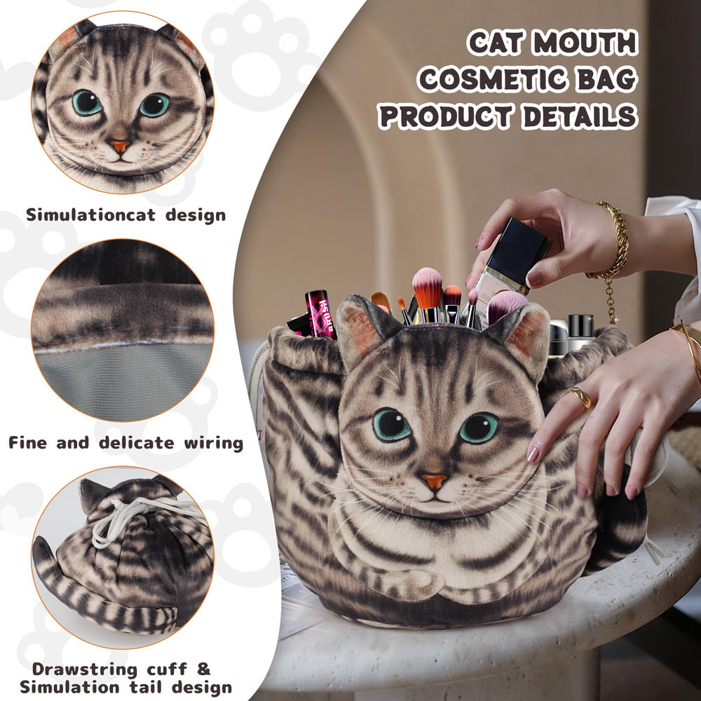 Openhahaha large-capacity travel makeup bag for home and trip