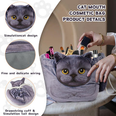 Openhahaha lay-flat makeup bag simplifies packing for gym, vacation, and home organization.