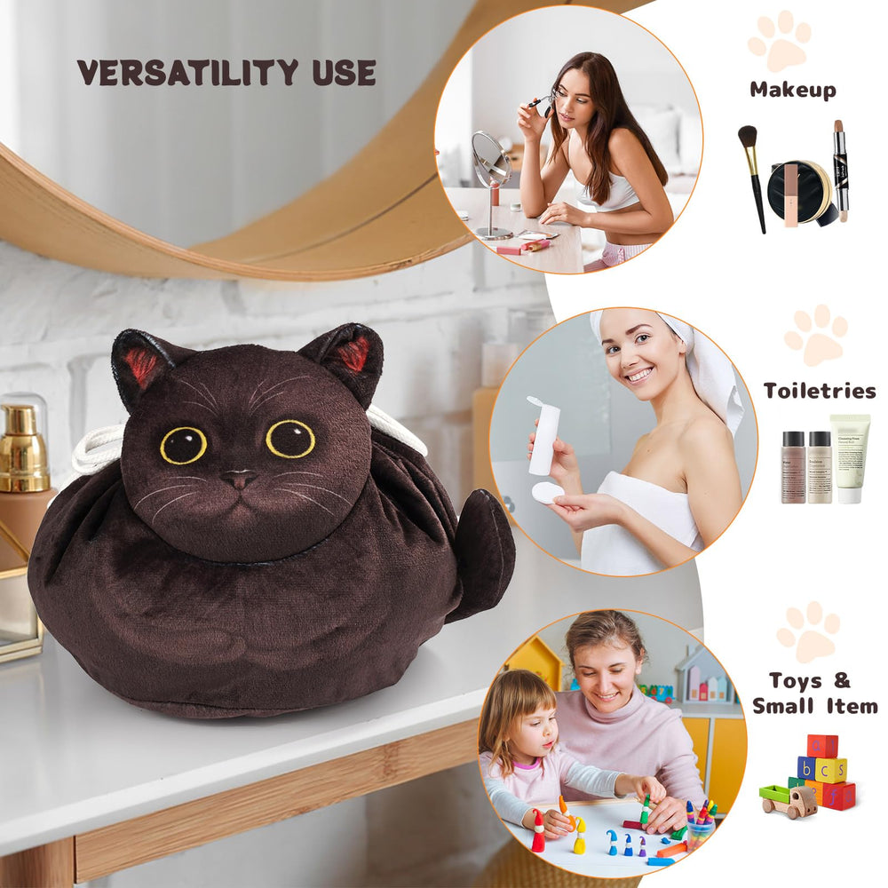 Openhahaha collection of cat inspired makeup bags offers playful gifting options
