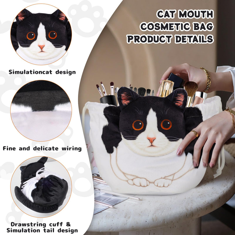 Openhahaha travel makeup bag capacity shown, great for home and vacation kits.