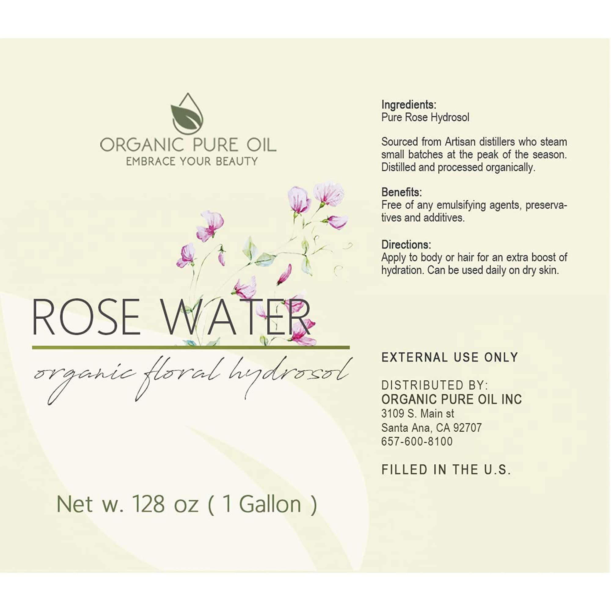 OPO rose hydrosol spray-mist for on-the-go refresh and skin balancing.