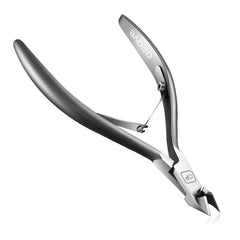 opove X7 mini Space Gray cuticle nippers close-up blade for precise trimming