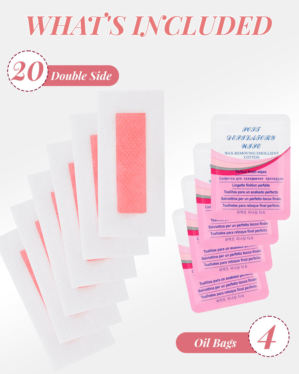 OPOX wax strips activation by rubbing hands for quick warm-up