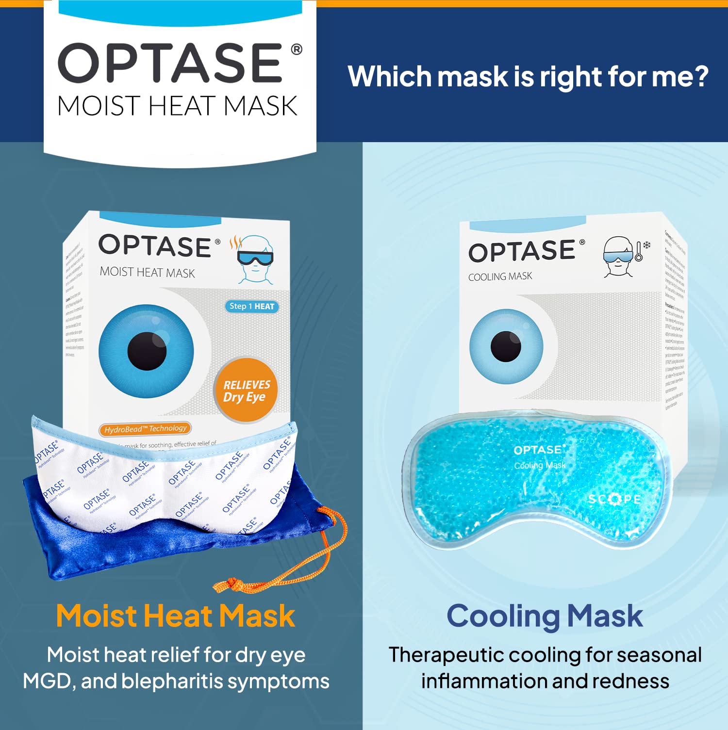 Optase doctor-recommended three-step regimen integrated into daily eye care.