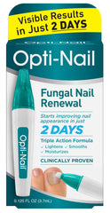 Opti-Nail Repair Pen in use with precise targeting for improved nail appearance.
