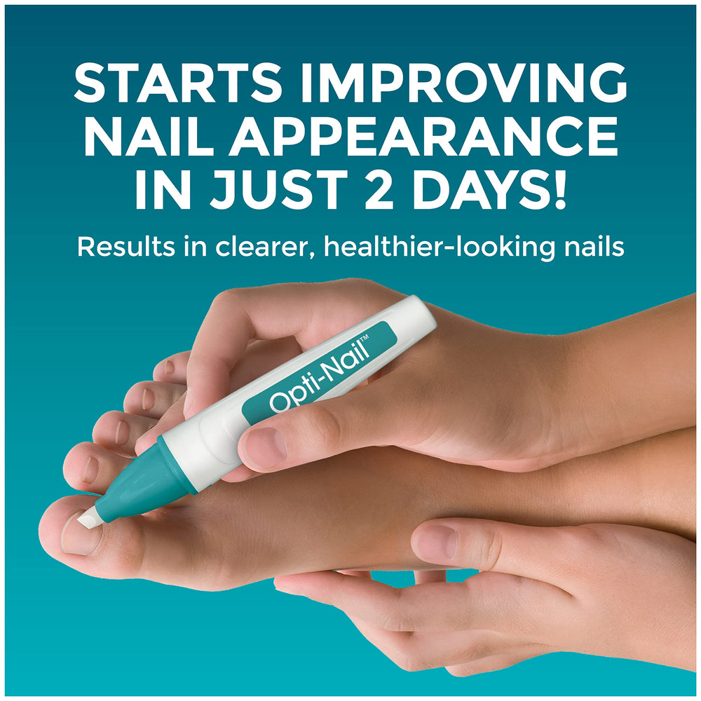 Opti-Nail moisturizing touch helps nourish the nail and surrounding skin.