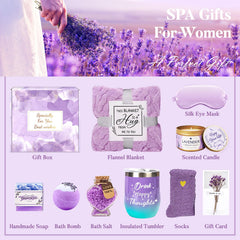 Oralaqua lavender scented candle enhances calm ambience.