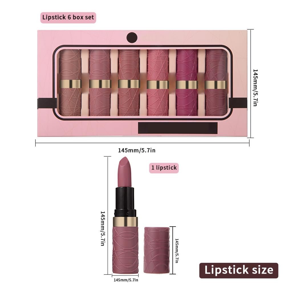 ORANOT matte lipstick swatches demonstrate long-wear color that stays put.