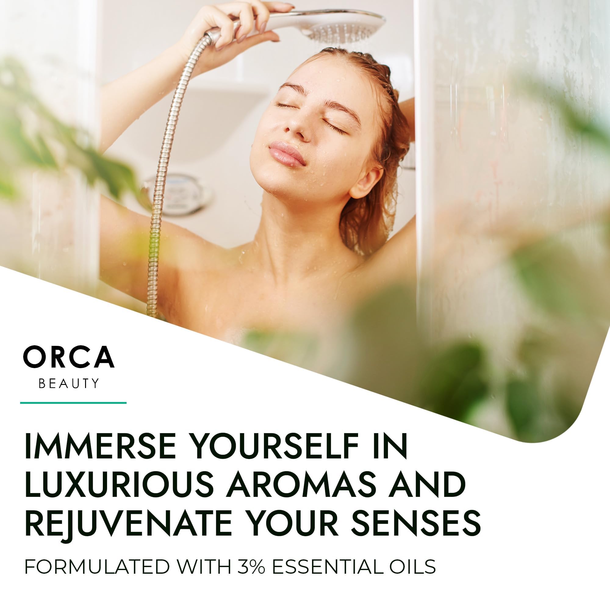 Orca Beauty Coffee Peppermint shower steamer energizes mornings with a menthol lift