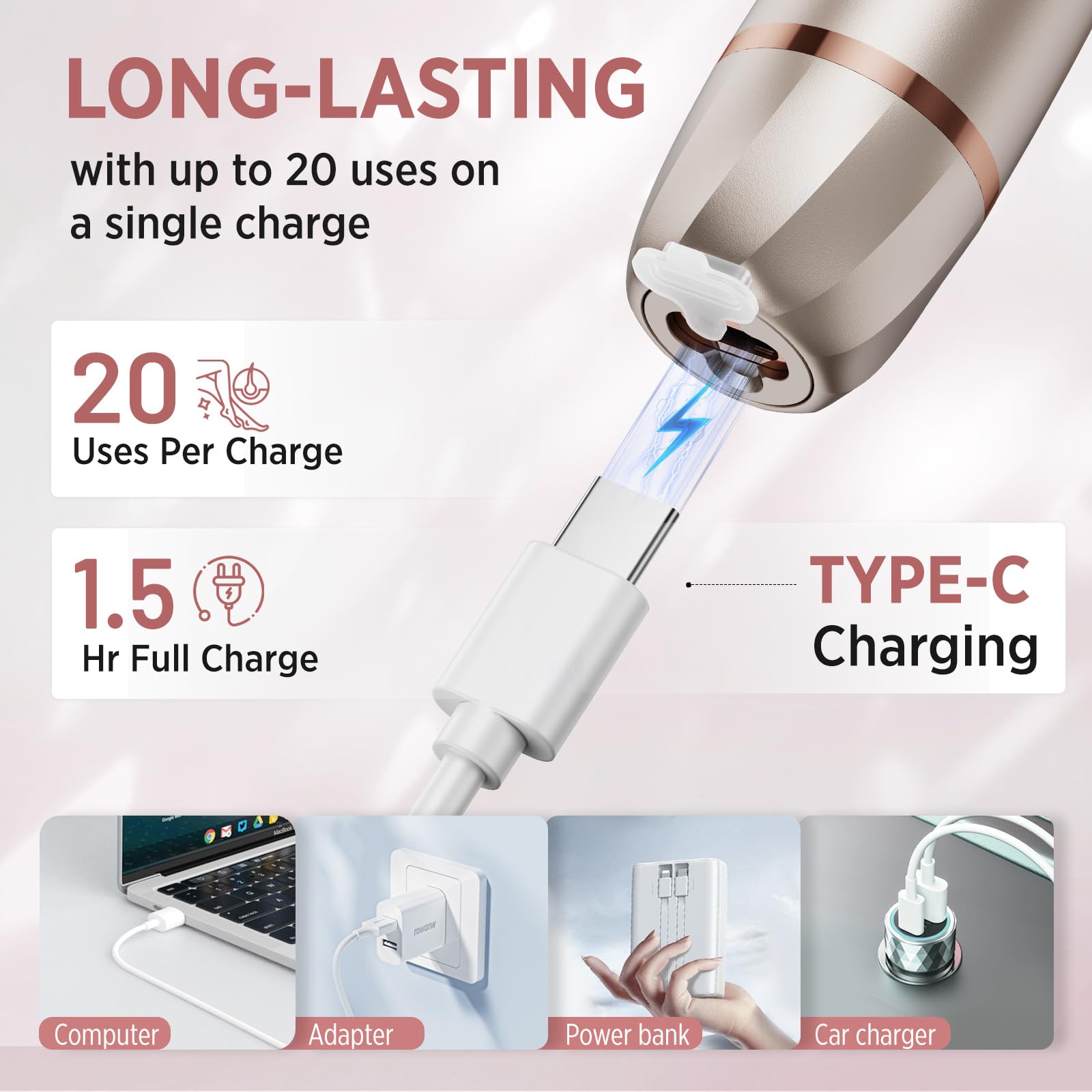 Orchrose skin-friendly setup offers comfortable shaving for sensitive skin users.