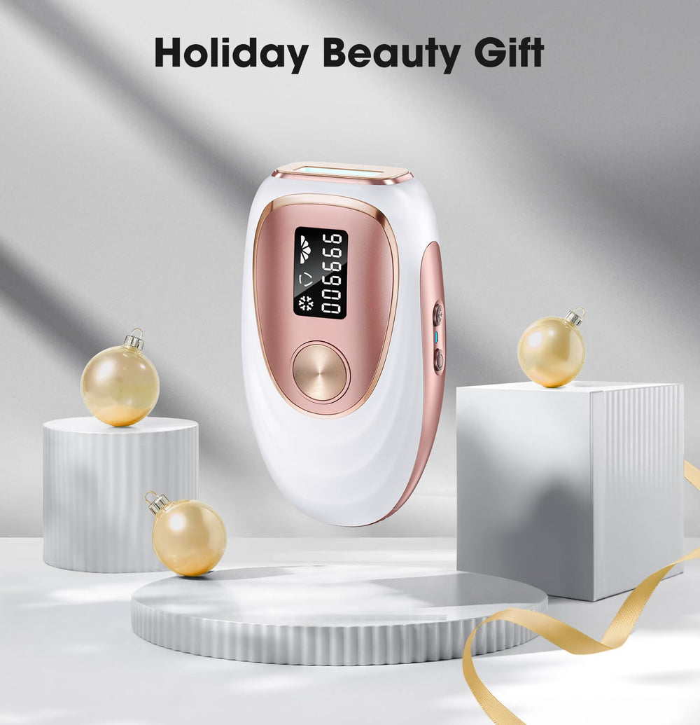 Oreeth IPL safety guide video icon showing patch test and safety steps