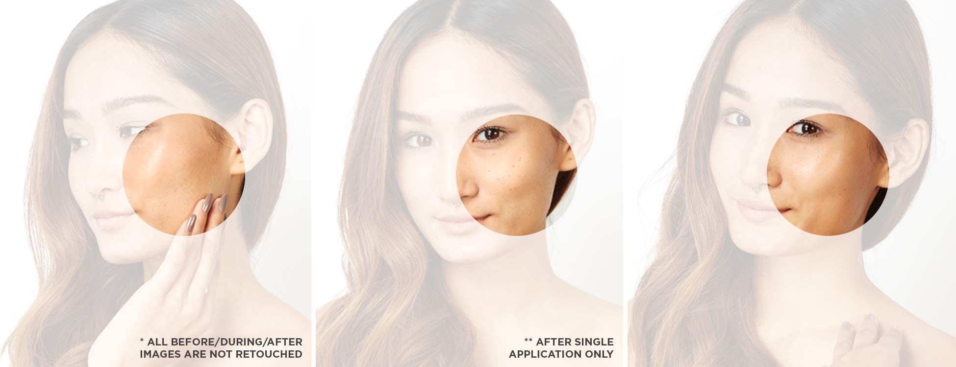 ORG Skincare cleanser spreading on hand shows gentle exfoliation action
