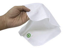 Organic Cotton Mart muslin weave cloth for mild exfoliation without irritation.