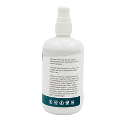 Organic Excellence hand and body therapy being applied showing fast absorption and smooth skin.