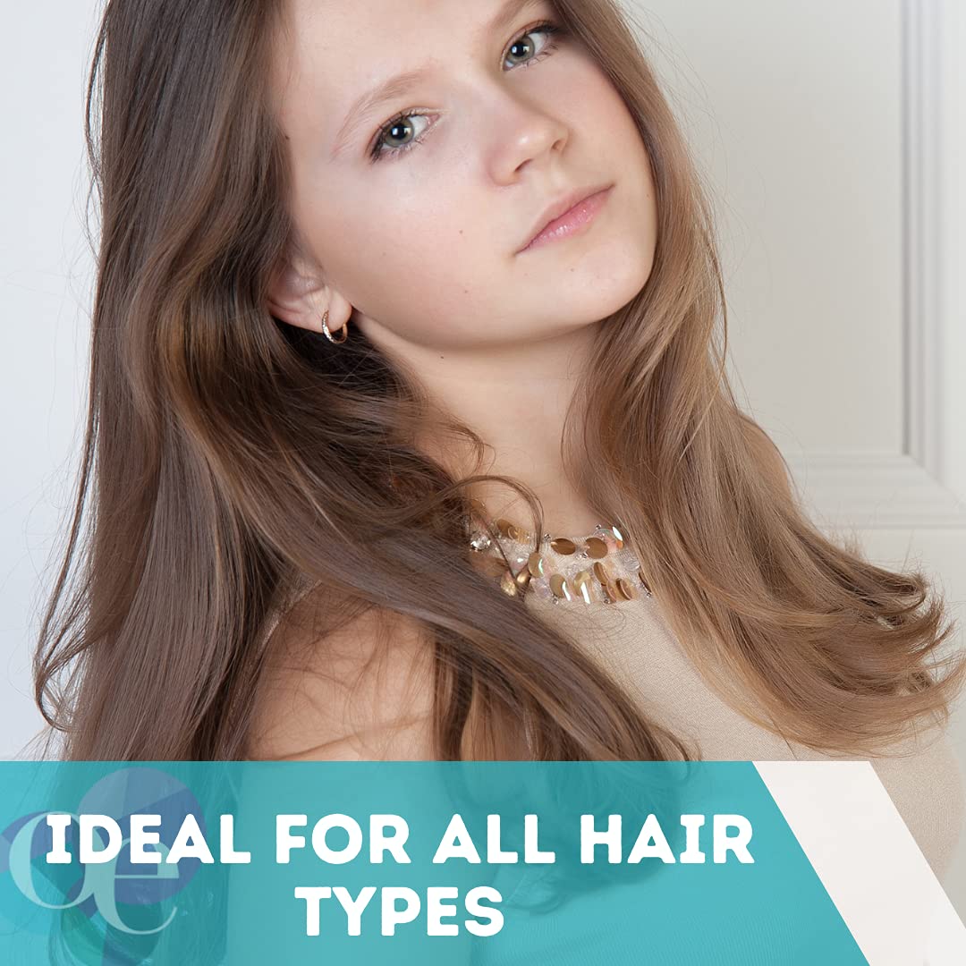 Organic Excellence Simply Unscented Shampoo bottle with color-safe label for all hair types.