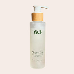 Organic Jaguar bottle shot shows shave gel for smooth glide and hydration